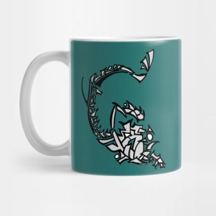 Alaska Salmon in Pieces Mug